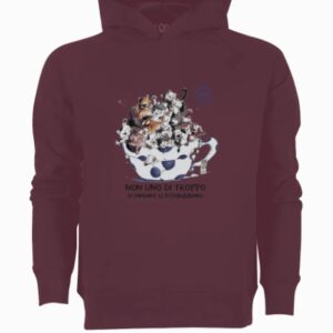Felpa Non Uno Di Troppo - Design di Francesca Lù