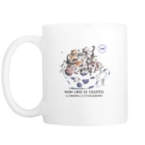 Tazza Non Uno Di Troppo - Design di Francesca Lù