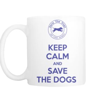 Tazza Keep calm and Save the Dogs