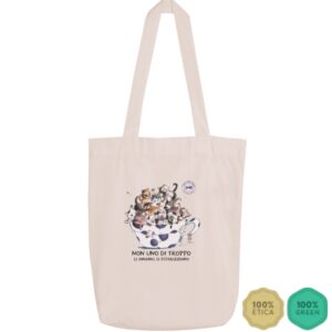 Shopper Non Uno Di Troppo - Design di Francesca Lù