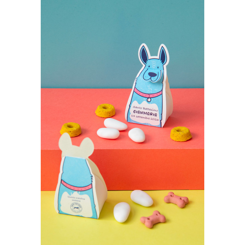 Scatolina porta confetti - Azzurro - immagine 2