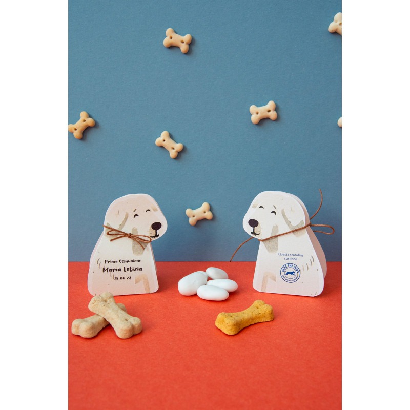 Scatolina porta confetti - Bianco - immagine 2