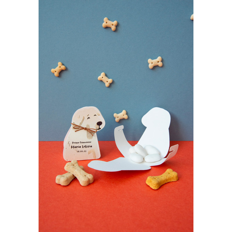 Scatolina porta confetti - Bianco - immagine 3