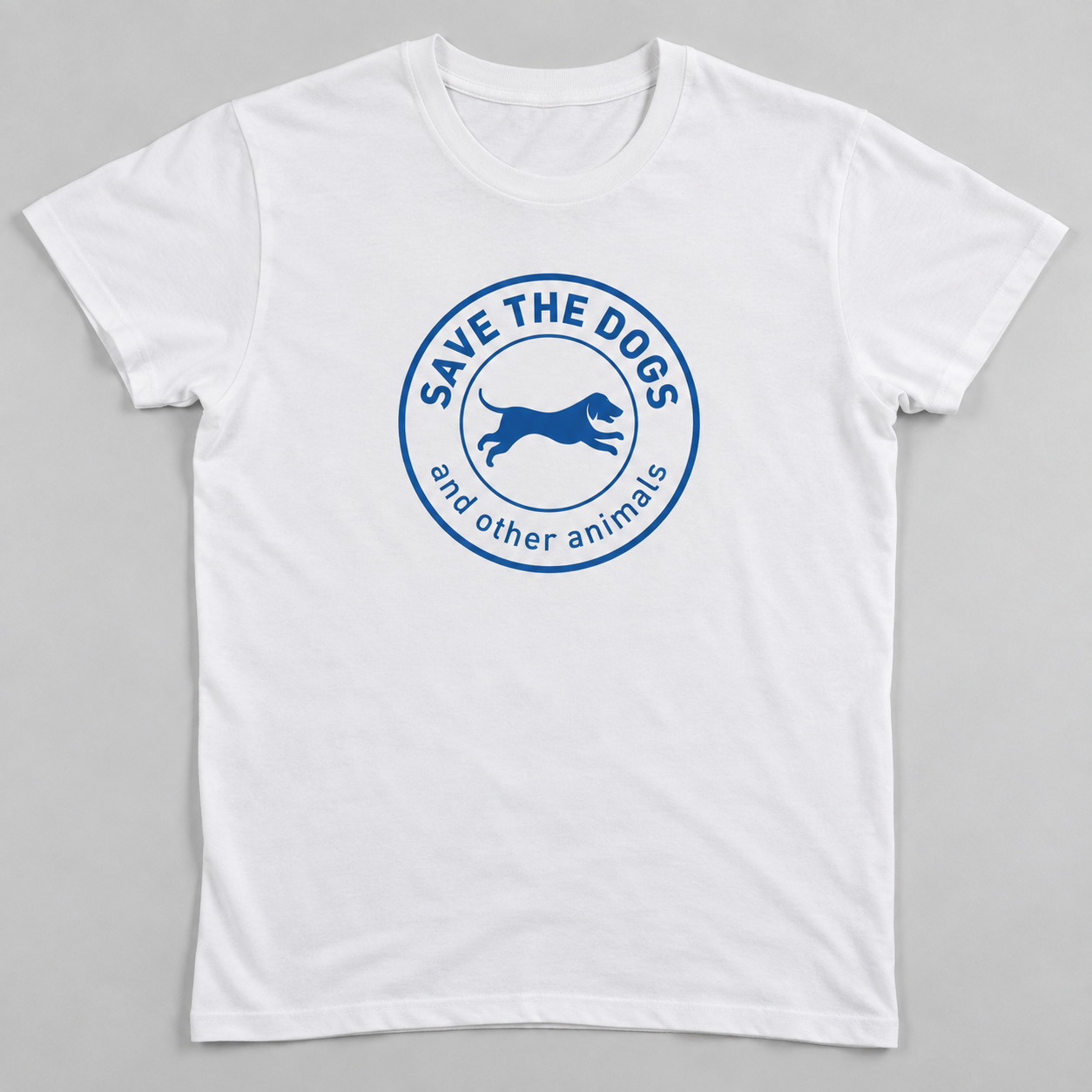 T-shirt bianca con logo Save the Dogs - immagine 3
