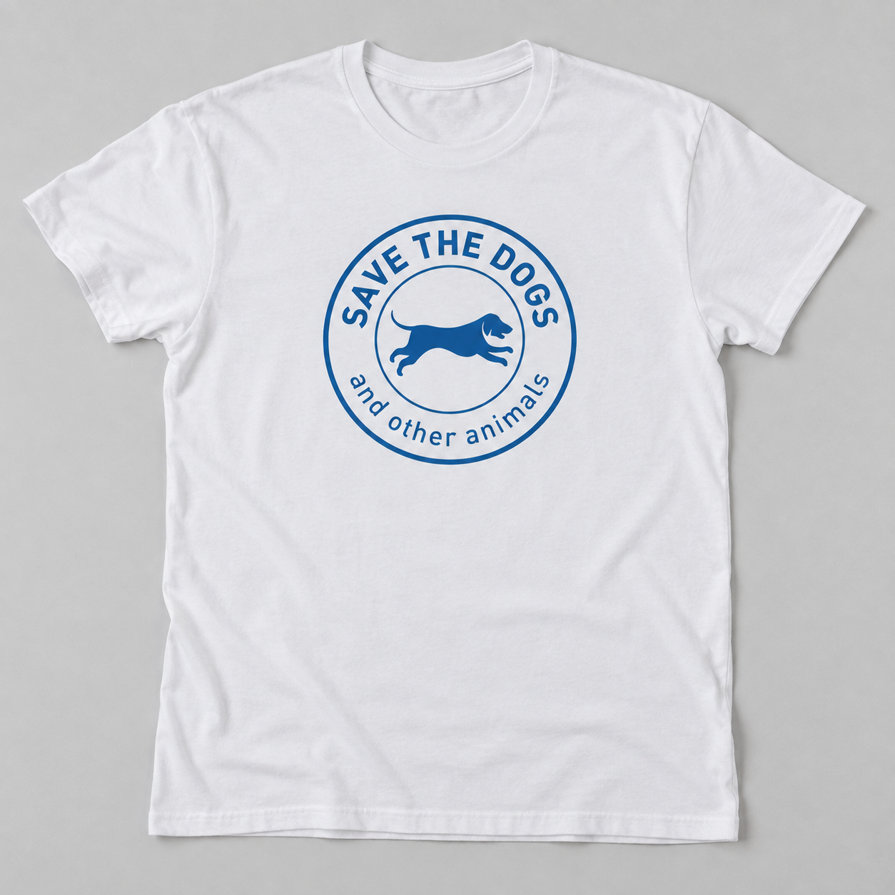 T-shirt bianca con logo Save the Dogs - immagine 4